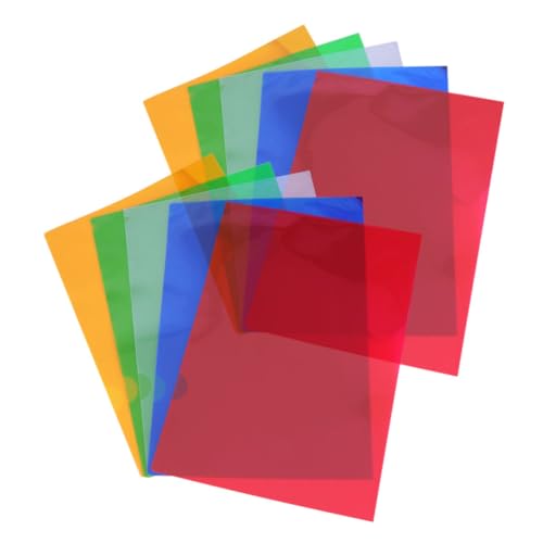 Happyyami 10 Stück A4 Ordner Durchsichtige Aktenordner Aus Kunststoff Ordner Für Die Schule Roter Ordner Klarsichtordner Für Dokumente Aus Kunststoff Kunststoffmappen Für Dokumente Plastik von Happyyami