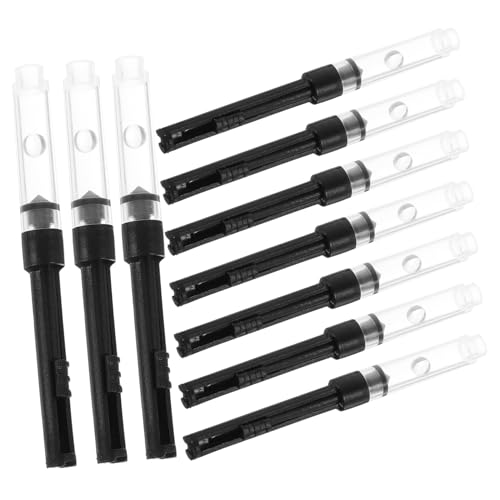 Happyyami 10 Stück Füllfederhalter Konverter Tintennachfüllungen Sailor Füllfederhalter Füllfederhalter Zubehör Ersatz Schickes Füllfederhalter Set Nachfüllbarer Füllfederhalter von Happyyami