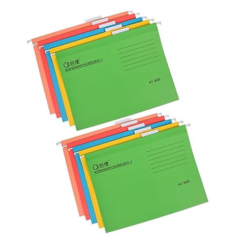 Happyyami 10 Stück Hängende Arbeitsmappe Ordner-organizer Büro Dateiorganisator Datei-organizer-ordner Ablageordner Hängendateien Für Die Aktenschrank Hängende Akten Veranstalter Blau Eisen von Happyyami