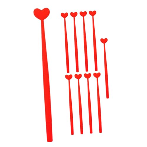 Happyyami 10 Stück Schreibzubehör Unterschriftenstifte Für Studenten Schulneuheiten Kugelschreiber In Herzform Schreibstifte Für Studenten Und Süße Gelstifte Zum Valentinstag Happyyami 10 Stück Schreibzubehör Unterschriftenstifte Für Studenten Schulneuheiten Kugelschreiber In Herzform Schreibstifte Für Studenten Und Süße Gelstifte Zum Valentinstag von Happyyami