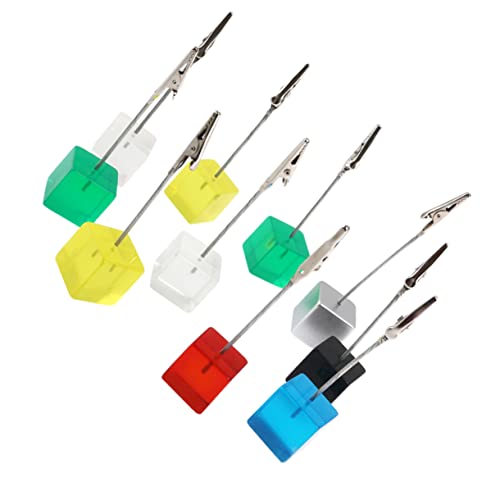 Happyyami 10 Stück Teiliges Resin Memo Halter mit Flexibler Drahtkabel Clip Dekorative Foto und Notizklammer für Büro und Zuhause Zufällige Farben für Dokumentenablage Zufällige Farbe Happyyami 10 Stück Teiliges Resin Memo Halter mit Flexibler Drahtkabel Clip Dekorative Foto und Notizklammer für Büro und Zuhause Zufällige Farben für Dokumentenablage Zufällige Farbe von Happyyami