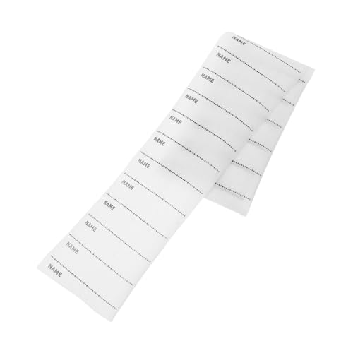 Happyyami 100 Stück Beschreibbare Etiketten Für Kleidung Namensschilder Für Kleidung Flecken Buchstaben Nähen Kleidungsetiketten Personalisierte Nähetiketten Weiß Baumwolle Happyyami 100 Stück Beschreibbare Etiketten Für Kleidung Namensschilder Für Kleidung Flecken Buchstaben Nähen Kleidungsetiketten Personalisierte Nähetiketten Weiß Baumwolle von Happyyami