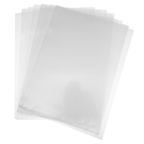 Happyyami 100 Stück Dokumentenmappe Transparent Förmige Klarsichthüllen für Papiere für Büro und Schule mit Großem Stauraum und Modernem Design für Optimale Dokumentenorganisation Happyyami 100 Stück Dokumentenmappe Transparent Förmige Klarsichthüllen für Papiere für Büro und Schule mit Großem Stauraum und Modernem Design für Optimale Dokumentenorganisation von Happyyami