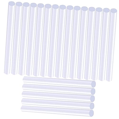 Happyyami 100 Stück Heißklebesticks Transparente Klebestifte für DIY Basteln Reparaturen Kompatibel mit Heißklebepistolen und Vielseitig Einsetzbar von Happyyami