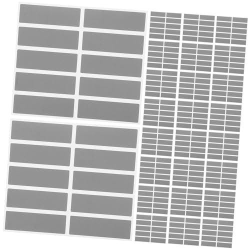 Happyyami 1000 Stück Rubbelkarten-aufkleber Rubbelaufkleber Quadratisch Belohnungslochkarten Für Karte Abrubbeln Aufkleberkratzer Selbstklebende Folie Silver von Happyyami