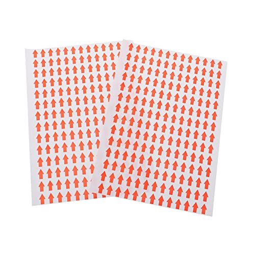 Happyyami 1000 Stück Warnaufkleber Pack Selbstklebende Richtungshinweise für Ausrüstung Praktische Indikatoren für Fehler und Rückarbeit Leicht und Langlebig Happyyami 1000 Stück Warnaufkleber Pack Selbstklebende Richtungshinweise für Ausrüstung Praktische Indikatoren für Fehler und Rückarbeit Leicht und Langlebig von Happyyami