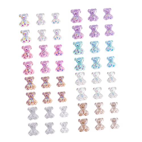 Happyyami 100Stücke Nageldekorationen Teiliges aus Cartoon Charm DIY Nail Art Zubehör für Maniküre und Bastelprojekte für Nail Art Happyyami 100Stücke Nageldekorationen Teiliges aus Cartoon Charm DIY Nail Art Zubehör für Maniküre und Bastelprojekte für Nail Art von Happyyami
