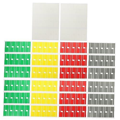 Happyyami 10Blätter Kabeletiketten Selbstklebende Kabelmarkierungen Verschiedenen für Büro und Zuhause Kabelorganisierende zur Einfachen Identifizierung Happyyami 10Blätter Kabeletiketten Selbstklebende Kabelmarkierungen Verschiedenen für Büro und Zuhause Kabelorganisierende zur Einfachen Identifizierung von Happyyami