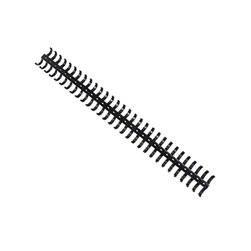 Happyyami 10Stücke Binderinge für Spiralringe für Loseblatt Bindungen Flexibles Design für Lochung und Professionell für Berichte und Notizbücher von Happyyami