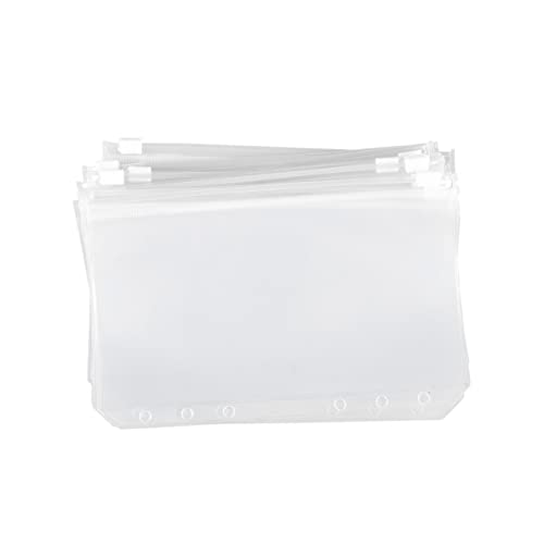 Happyyami 10Stücke Dokumentenordner Pack Transparente Aufbewahrungstaschen und Reißfest für Schule von Happyyami