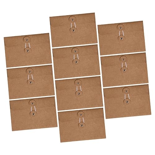 Happyyami 10Stücke Kraftpapier Einladungsumschläge Vintage Umschläge für Geschenkkarten Geburtstagsfeiern Hochzeiten und Dankeskarten Praktisch und Tragbar Happyyami 10Stücke Kraftpapier Einladungsumschläge Vintage Umschläge für Geschenkkarten Geburtstagsfeiern Hochzeiten und Dankeskarten Praktisch und Tragbar von Happyyami
