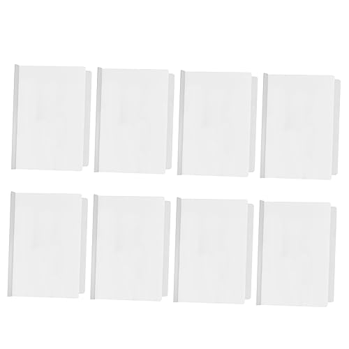 Happyyami 10Stücke Pull Rod Dateiordner mit Kunststoffhebelclips Transparente Ordner für Büro Schule und Zuhause Organisieren Dokumenten von Happyyami