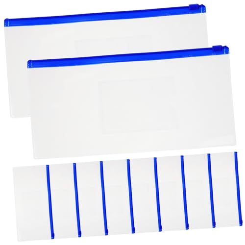 Happyyami 10Stücke Transparente Stiftbeutel Aus Robustem Material Reißverschluss Design Praktische Schreibwarentaschen Für Studenten Vielseitige Aufbewahrungstaschen Happyyami 10Stücke Transparente Stiftbeutel Aus Robustem Material Reißverschluss Design Praktische Schreibwarentaschen Für Studenten Vielseitige Aufbewahrungstaschen von Happyyami