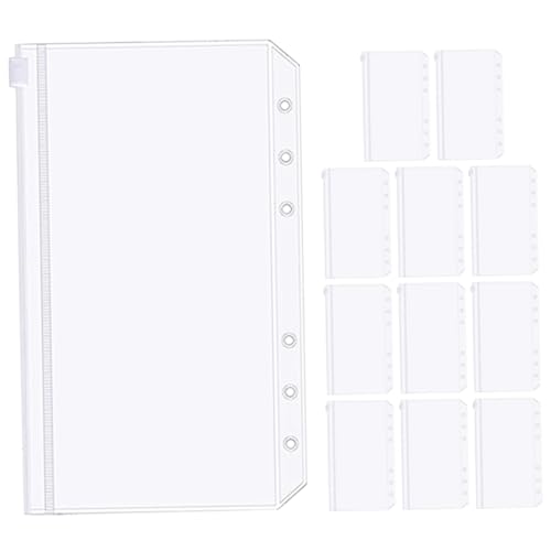Happyyami 12 Stück Ordnertasche Reißverschlusstaschen Verpackung durchsichtige Zip-Beutel Datei groß aufbewahrungssack storage pockets Bindetaschen Binder-Beutel mit losen Blättern PVC Happyyami 12 Stück Ordnertasche Reißverschlusstaschen Verpackung durchsichtige Zip-Beutel Datei groß aufbewahrungssack storage pockets Bindetaschen Binder-Beutel mit losen Blättern PVC von Happyyami