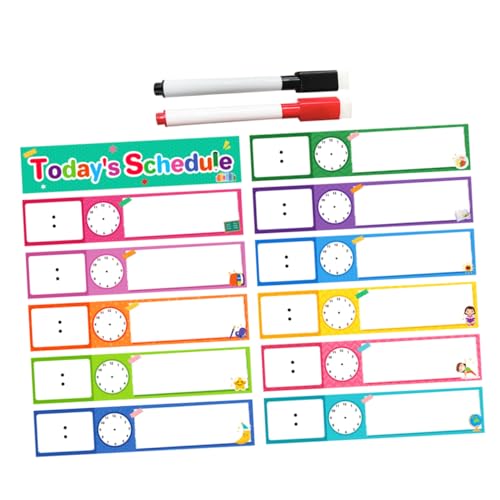 Happyyami 12 Teiliger Trocken Abwischbarer Zeitplan DIY Klassenzimmerplan Zeitplandiagramm Zeitplantafel Für Kleinkind Routinediagramm Löschbarer Routineplaner DIY Tagesplan Für Happyyami 12 Teiliger Trocken Abwischbarer Zeitplan DIY Klassenzimmerplan Zeitplandiagramm Zeitplantafel Für Kleinkind Routinediagramm Löschbarer Routineplaner DIY Tagesplan Für von Happyyami