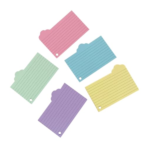 Happyyami 125 Blatt Vokabelheft Aus Notizpapier Klebrig Registerkarten Lernen Mit Mehrfarbig Rosa Karteikarte Studenten Bunt Flashcard Leere Karten Wolke Material Ungefüttert Happyyami 125 Blatt Vokabelheft Aus Notizpapier Klebrig Registerkarten Lernen Mit Mehrfarbig Rosa Karteikarte Studenten Bunt Flashcard Leere Karten Wolke Material Ungefüttert von Happyyami