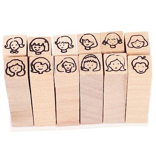 Happyyami 12Stücke Holzstempel DIY Tagebuchstempel mit Entzückenden Mustern Vielseitige Holzhandwerksmarken für Scrapbooking und Kartenherstellung Kreative Projekte Happyyami 12Stücke Holzstempel DIY Tagebuchstempel mit Entzückenden Mustern Vielseitige Holzhandwerksmarken für Scrapbooking und Kartenherstellung Kreative Projekte von Happyyami