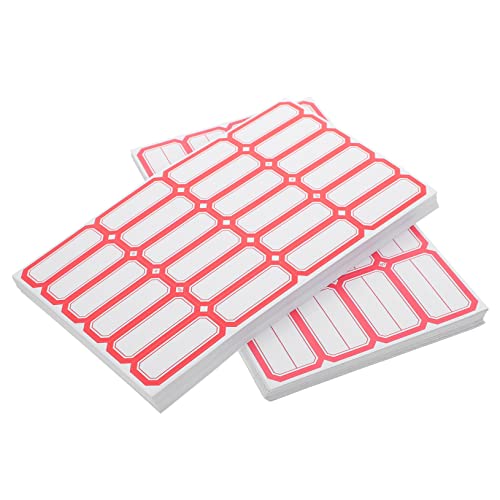 Happyyami 136Blätter Selbstklebende Büroetiketten Für Einfache Beschriftungen Für Organisation Und DIY Projekte Ohne Erforderlich von Happyyami