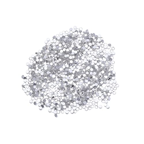 Happyyami 1440Stücke Nagelkunst Zubehör DIY Dekoration Weiße Schmucksteine für Nageldesigns Handy Hüllen Bastelprojekte und Individuellen Schmuck von Happyyami