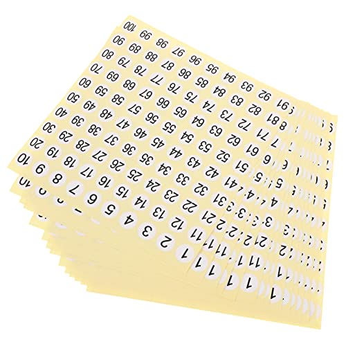 Happyyami 15 Blatt Digitale Aufkleber Runden Runde Aufkleber Vinyl Etiketten Aufkleber Für Groß Größe Schüttgut Monatliche Planeraufkleber Aufkleben Klebrig Farbig Kupferplattenaufkleber von Happyyami
