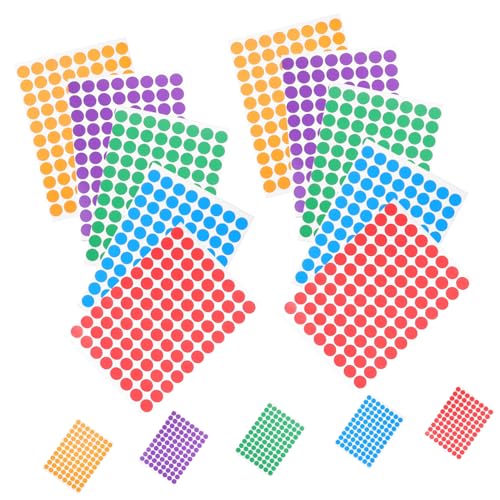 Happyyami 15 Blatt Nennen Sie Aufkleber Punktaufkleber Kleine Tag-aufkleber Aufkleberpapier Etikett Name Sortiert Runde Aufkleber Dot -aufkleber Aufkleber Lassen Sich Leicht Abziehen Happyyami 15 Blatt Nennen Sie Aufkleber Punktaufkleber Kleine Tag-aufkleber Aufkleberpapier Etikett Name Sortiert Runde Aufkleber Dot -aufkleber Aufkleber Lassen Sich Leicht Abziehen von Happyyami