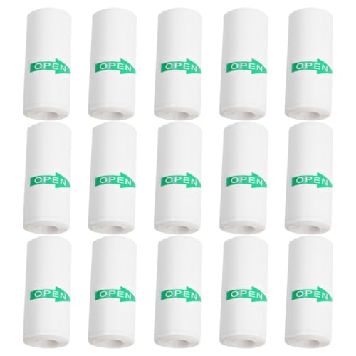 Happyyami 15 Stück Mini-druckpapier Versandetiketten Aufkleber Zum Beschriften Adressetiketten Für Drucker Briefumschlagdrucker Namensetiketten Weiß Selbstklebendes Papier Happyyami 15 Stück Mini-druckpapier Versandetiketten Aufkleber Zum Beschriften Adressetiketten Für Drucker Briefumschlagdrucker Namensetiketten Weiß Selbstklebendes Papier von Happyyami