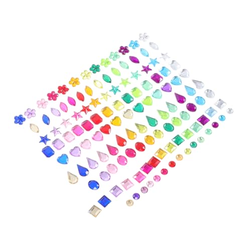Happyyami 1800 Stück Einzigartige Acryl Rhinestones Kleber Bastelsteine für Kreative Projekte DIY für Scrapbooking und Kartenherstellung Happyyami 1800 Stück Einzigartige Acryl Rhinestones Kleber Bastelsteine für Kreative Projekte DIY für Scrapbooking und Kartenherstellung von Happyyami