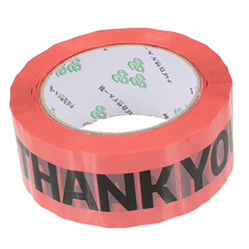 Happyyami 1Rolle Kreatives Klebeband Dekoratives Verpackungsband Mit Thank You Aufdruck Für Und Urlaubsdekoration Langlebig Und Praktisch Für Vielfältige Anwendungen von Happyyami