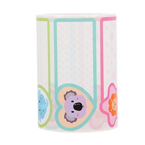 Happyyami 1Rolle Namensaufkleber Für Wasserfeste Beschriftungslabels Bunten Für Flaschen Lebensmittel Und Erinnerungen Happyyami 1Rolle Namensaufkleber Für Wasserfeste Beschriftungslabels Bunten Für Flaschen Lebensmittel Und Erinnerungen von Happyyami