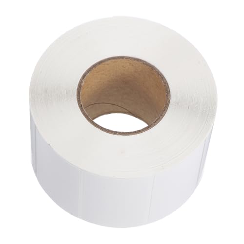 Happyyami 1Rolle Thermische Versandetiketten Selbstklebende für Thermodrucker für Gemüse und Frische Produkte Lesbarkeit Feuchten Umgebungen von Happyyami