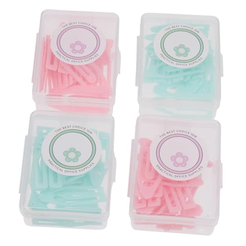 Happyyami 1Satz Bootsform Papierclips Kreative Lesezeichen Bunten Vielseitig Einsetzbar Büroklammern für Schule und Büro Langlebig von Happyyami