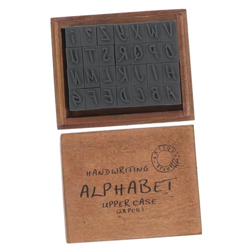 Happyyami 1Satz DIY Bastelstempel Retro Alphabet Holzstempel Für Kreative Tagebuchgestaltung Scrapbooking Und Handwerksprojekte Vintage Stempel Für Designs Happyyami 1Satz DIY Bastelstempel Retro Alphabet Holzstempel Für Kreative Tagebuchgestaltung Scrapbooking Und Handwerksprojekte Vintage Stempel Für Designs von Happyyami