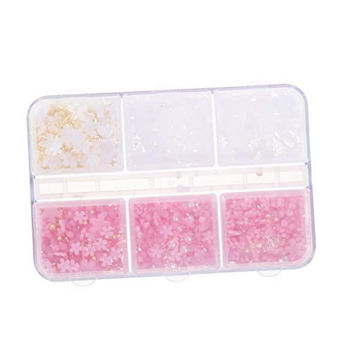 Happyyami 1Satz Nagelkunst Dekoration mit Fächern Abnehmbare Nagelcharms aus Hochwertigem Material für Personalisierte Nageldesigns und Bastelprojekte von Happyyami