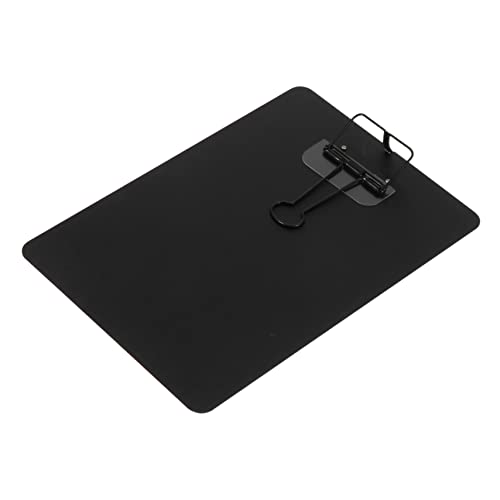 Happyyami 1Stück Klemmbrett Robuster Papierhalter für Büro Schule Zuhause Ergonomisches Design Leicht Tragbar Hochwertige Schreibunterlage mit Metallclip von Happyyami