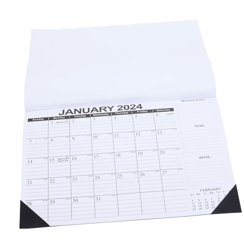 Happyyami 1Stück Wandkalender Notizblock für Wichtige Erinnerungen Kreativer Hängender Monatskalender Design für Büro und Zuhause für Planung von Happyyami