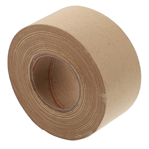 Happyyami 1Stück Wasseraktiviertes Kraftpapier Klebeband Beschreibbar Leicht Abreißbar Umweltfreundliches Verpackungsband Für Sichere Pakete Happyyami 1Stück Wasseraktiviertes Kraftpapier Klebeband Beschreibbar Leicht Abreißbar Umweltfreundliches Verpackungsband Für Sichere Pakete von Happyyami