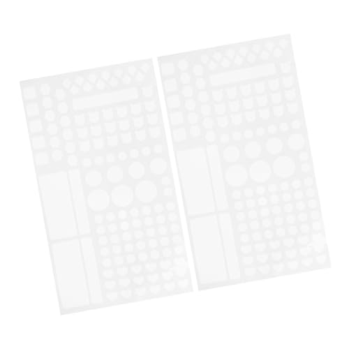Happyyami 2 Blätter Selbstklebende LED Lichtblockierungsaufkleber Dimmaufkleber für Elektronik für Router Steckdosen und Schlafzimmer Helligkeit für Angenehme von Happyyami
