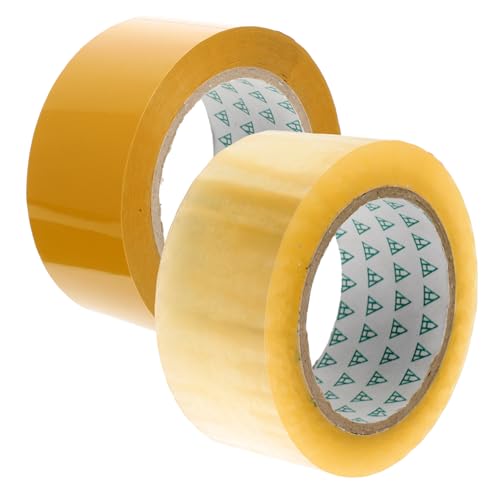 Happyyami 2 Rollen Dichtungsband Durchsichtiges Paketband Streifen Haushaltsklebeband Für Klare Bandverpackung Ziehen Um Groß Strapazierfähiges Transparentes Klebeband Büro Dauerhaft Bopp Happyyami 2 Rollen Dichtungsband Durchsichtiges Paketband Streifen Haushaltsklebeband Für Klare Bandverpackung Ziehen Um Groß Strapazierfähiges Transparentes Klebeband Büro Dauerhaft Bopp von Happyyami