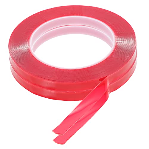 Happyyami 2 Rollen Doppelseitiges Klebeband Starkes Transparentes Montageband für Nail Art für Präsentation von Falschen Nägeln Vielseitig Einsetzbar und Büro Happyyami 2 Rollen Doppelseitiges Klebeband Starkes Transparentes Montageband für Nail Art für Präsentation von Falschen Nägeln Vielseitig Einsetzbar und Büro von Happyyami