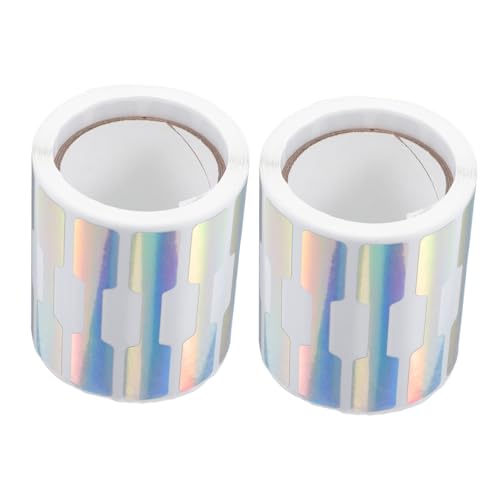 Happyyami 2 Rollen Preisschild Aufkleber selbstklebende Preisaufkleber Aufkleber für Schmuckpreise Preisaufkleber für kleine Unternehmen Schmucketiketten Schmuck-Aufkleber-Tags Papier von Happyyami