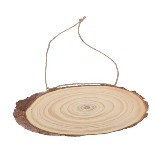 Happyyami 2 STÜCK Unbehandelte Holzscheiben Oval DIY Türschild Holzstück Naturholz zum Bemalen Wanddeko Gartenbeschilderung Kreative Holzanhänger Happyyami 2 STÜCK Unbehandelte Holzscheiben Oval DIY Türschild Holzstück Naturholz zum Bemalen Wanddeko Gartenbeschilderung Kreative Holzanhänger von Happyyami