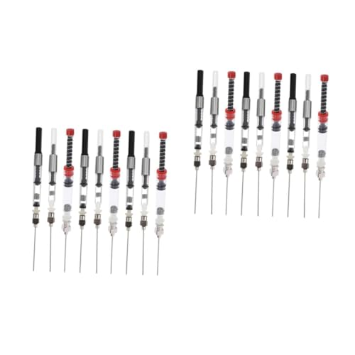 Happyyami 2 Sätze Tintenabsorber Tintenfüller Marker Füllfederhalter Tintenabsorber Schreiber Füllfederhalter Füllfederhalter Konverter Tintennachfüllkonverter Seemannskonverter 9 Stück * 2 Happyyami 2 Sätze Tintenabsorber Tintenfüller Marker Füllfederhalter Tintenabsorber Schreiber Füllfederhalter Füllfederhalter Konverter Tintennachfüllkonverter Seemannskonverter 9 Stück * 2 von Happyyami