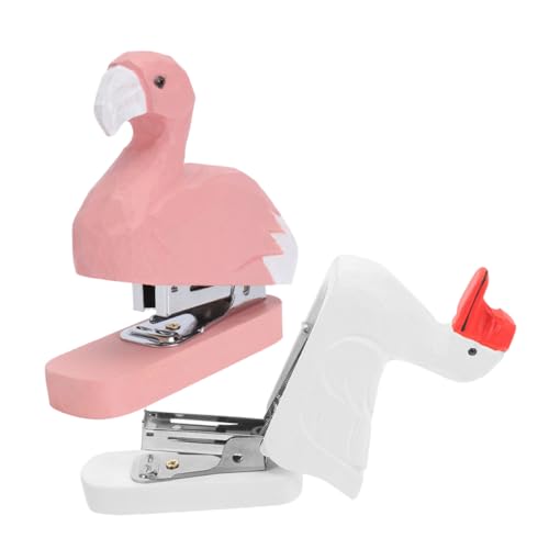 Happyyami 2 Stück Tierform Heftgerät aus Kreative Schreibtischaccessoires für Büro und Home Office Heftgerät Flamingo für Spaß Am Arbeitsplatz Happyyami 2 Stück Tierform Heftgerät aus Kreative Schreibtischaccessoires für Büro und Home Office Heftgerät Flamingo für Spaß Am Arbeitsplatz von Happyyami