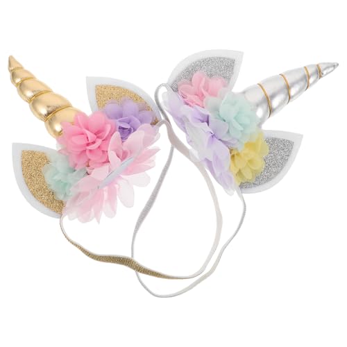 Happyyami 2 stücke Glitter Horn Floral Katze Ohr Stirnband Elastische Cosplay Blume Horn Haar Bänder für Baby Mädchen Geburtstag Party Haar Dekorationen Happyyami 2 stücke Glitter Horn Floral Katze Ohr Stirnband Elastische Cosplay Blume Horn Haar Bänder für Baby Mädchen Geburtstag Party Haar Dekorationen von Happyyami