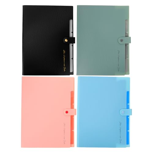 Happyyami 2-teiliger Dokumenten-Organizer: Akkordeon-Aktentasche mit Etiketten – Tragbarer Quittungsordner für Unternehmen – Dokumenten-Organizer fürs Büro Happyyami 2-teiliger Dokumenten-Organizer: Akkordeon-Aktentasche mit Etiketten – Tragbarer Quittungsordner für Unternehmen – Dokumenten-Organizer fürs Büro von Happyyami