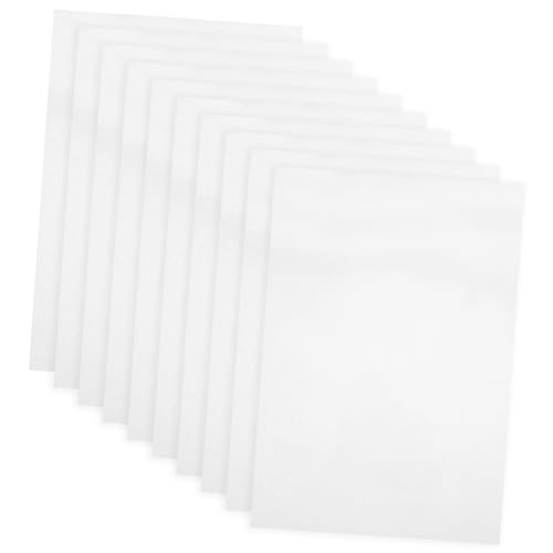 Happyyami 20 Blatt Blatt Papierfolie Film Holografisches Aufkleberpapier Fotopapier Cellophan Holografisches Papier Druckerpapier Kaltlaminierfolie Kopierpapier Pvc Selbstklebend Weiß von Happyyami