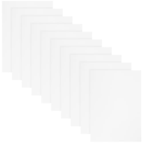 Happyyami 20 Blatt Selbstklebende Etiketten für Drucker Hochglänzendes Stickerpapier für Tintenstrahldrucker und Laserdrucker Beschriften und Organisieren von Dokumenten und Behältern von Happyyami