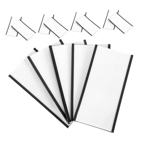 Happyyami 20 Stück Etikettenhalter Magnetischer Schilderhalter Magnetischer Markierungshalter Magnetstreifen Namensschild-magnete Etiketten Für Aktenschränke Weicher Magnet Aus Gummi Weiß Happyyami 20 Stück Etikettenhalter Magnetischer Schilderhalter Magnetischer Markierungshalter Magnetstreifen Namensschild-magnete Etiketten Für Aktenschränke Weicher Magnet Aus Gummi Weiß von Happyyami