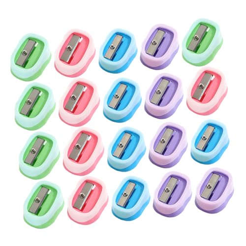 Happyyami 20 Stück Handbleistiftspitzer Ästhetischer Bleistiftspitzer Großer Bleistiftspitzer Farbstiftspitzer Bleistiftspitzer Masse Bulk-Bleistiftspitzer lose Schärfer Metall Happyyami 20 Stück Handbleistiftspitzer Ästhetischer Bleistiftspitzer Großer Bleistiftspitzer Farbstiftspitzer Bleistiftspitzer Masse Bulk-Bleistiftspitzer lose Schärfer Metall von Happyyami