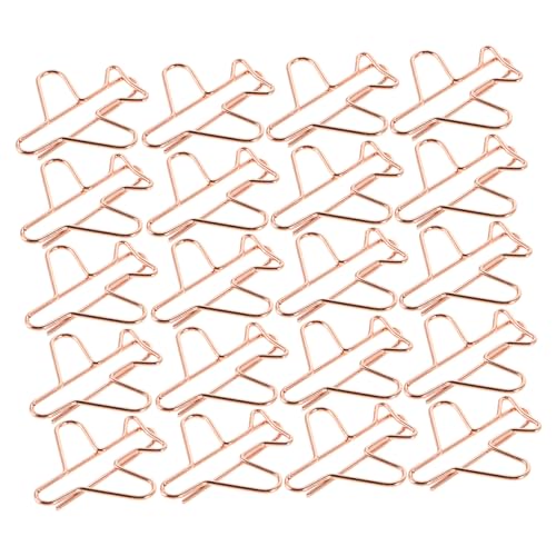 Happyyami 20 Stück Kreative Büroklammern Roségold Einzigartige Lesezeichen für Planer Scrapbooking und Dokumentenorganisation für Büro Schule und Reisen Happyyami 20 Stück Kreative Büroklammern Roségold Einzigartige Lesezeichen für Planer Scrapbooking und Dokumentenorganisation für Büro Schule und Reisen von Happyyami